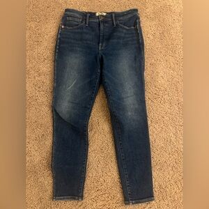 Madewell Skinny Jeans - Deep Indigo
